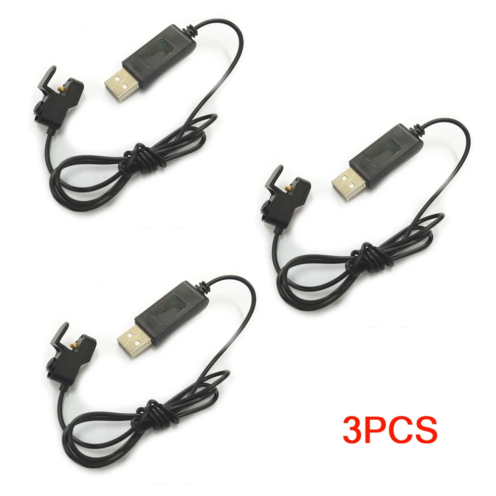 

3PCS Syma Z3 USB Charger Cable Battery 3.7V 500mAh Charging Unit for Syma Z3 RC Quadcopter Spare Parts Accessory