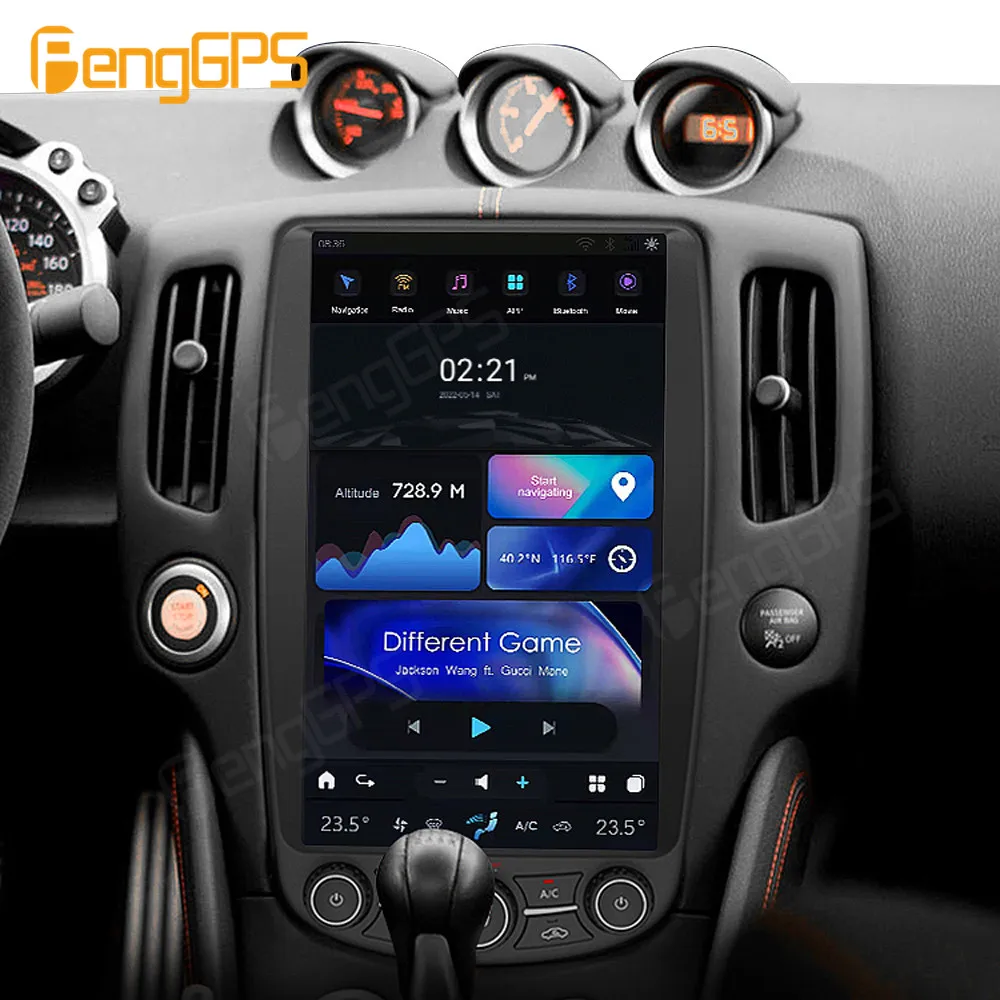 13 6 дюймовый Android 12 автомобильный радиоприемник GPS-навигация Тесла экран для Nissan
