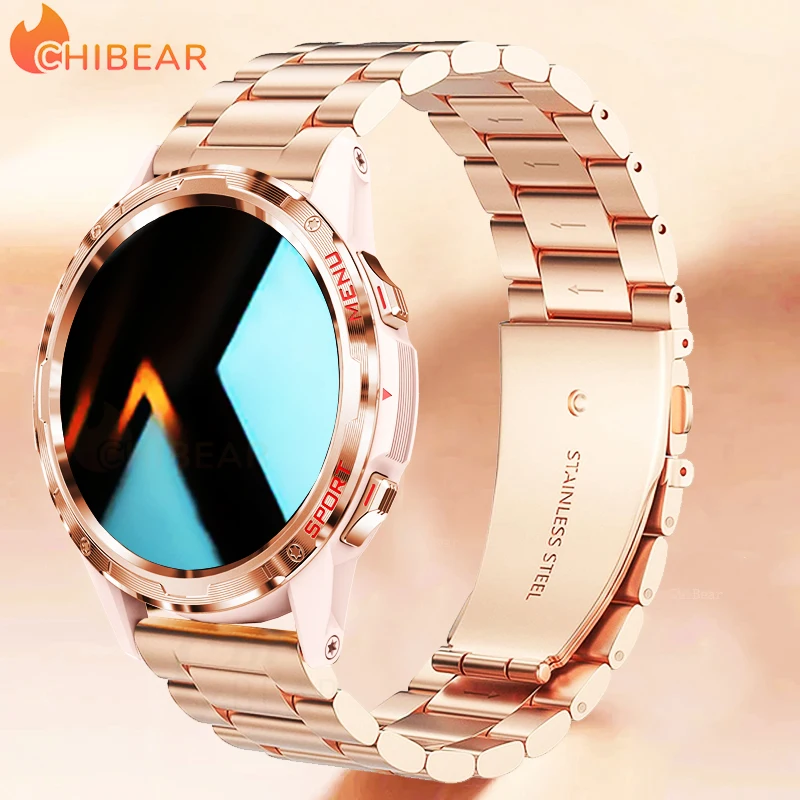 

ChiBear 2023 New Ladies Reminder Fashion Female Smart Watch Women's Wristbands Bluetooth Call Sport Waterproof Smartwatch Women