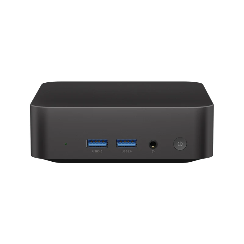 Карманный мини-ПК Helorpc с поддержкой Inter Gen12 N100 Windows10 Linux Pfense компьютером 2xHDMI 1xTYPE-C