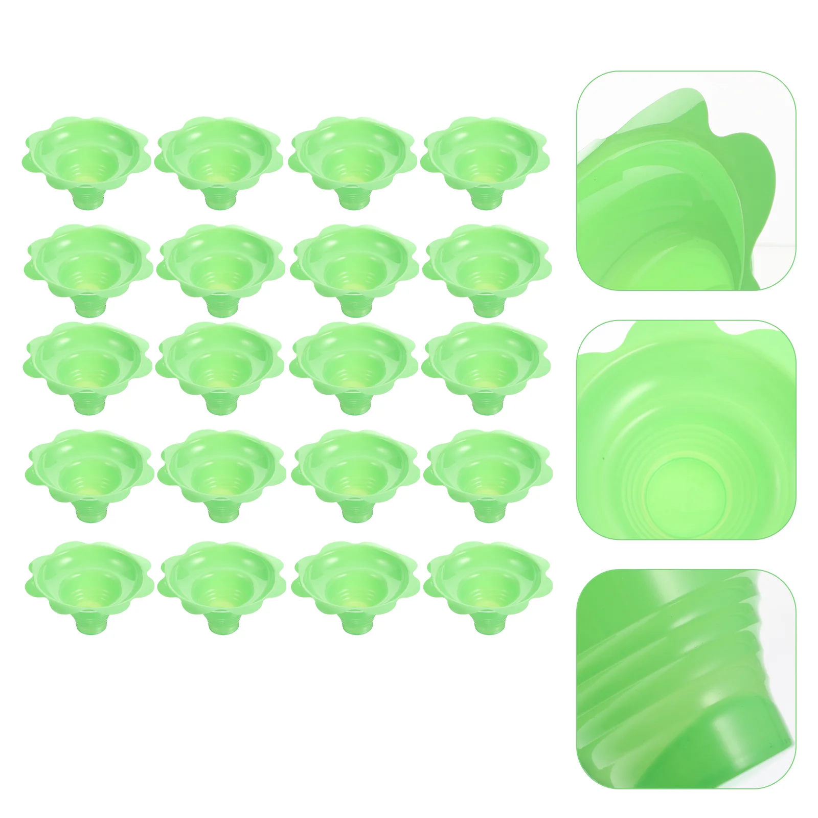 

Cups Ice Cone Cream Snow Bowls Cup Flower Dessert Drip Shaved Bowl Sundae Yogurt Containers Smoothie Container Serving Trifle