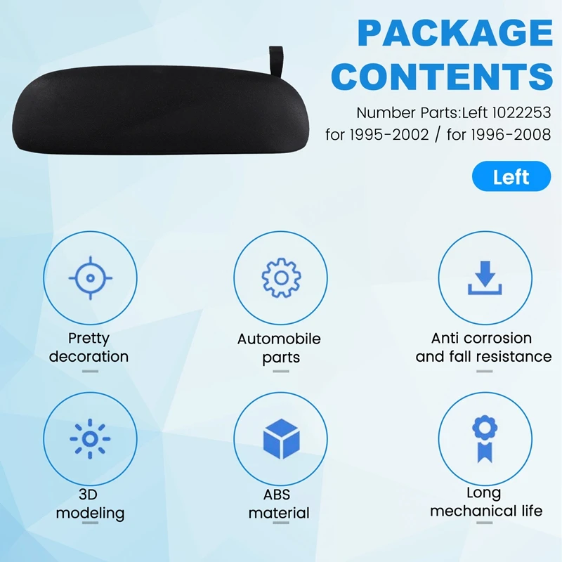 Автомобильная внешняя дверная ручка для Ford Fiesta 1995-2002 KA Street 1996-2008