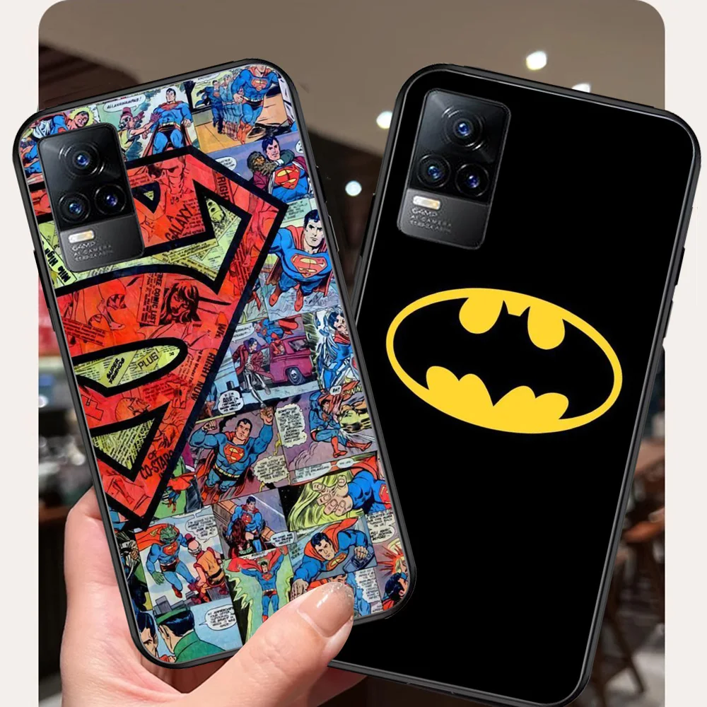 Фото Чехол F-6 Batman для VIVO Y16 Y35 V29 Y22 Y21S V25 Y22S Y01 Y36 Y17S Y53S Y70 Y02s Y51 Y21 Y33S 5G №4