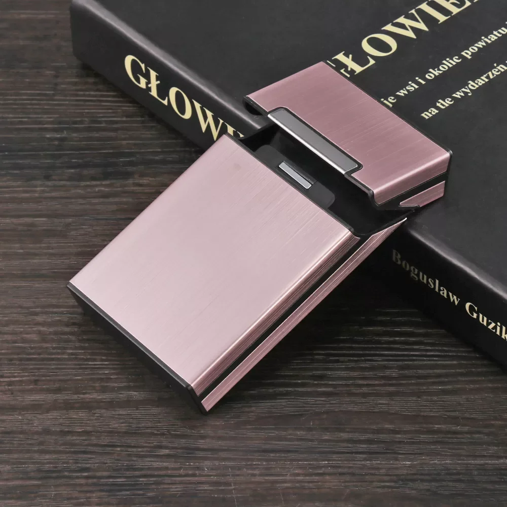 

2023NEW Type Cigarette Case For Women Metal Tobacco Storage Box Holder For Holding Up To 20 Cigar Protective Cover