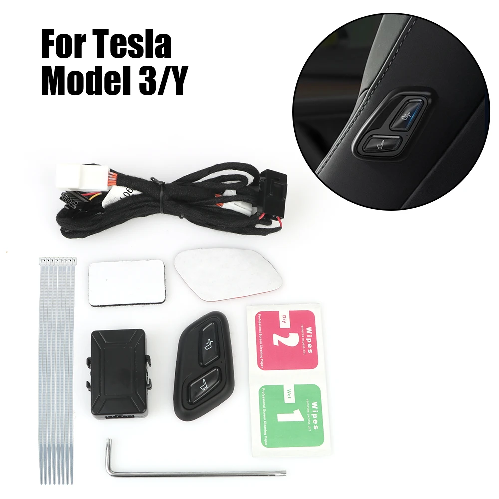 

Seat Adjustment Buttons Car Interior Accessories Wireless Switch Car Seat Remote Control Portable For Tesla Model Y / 3