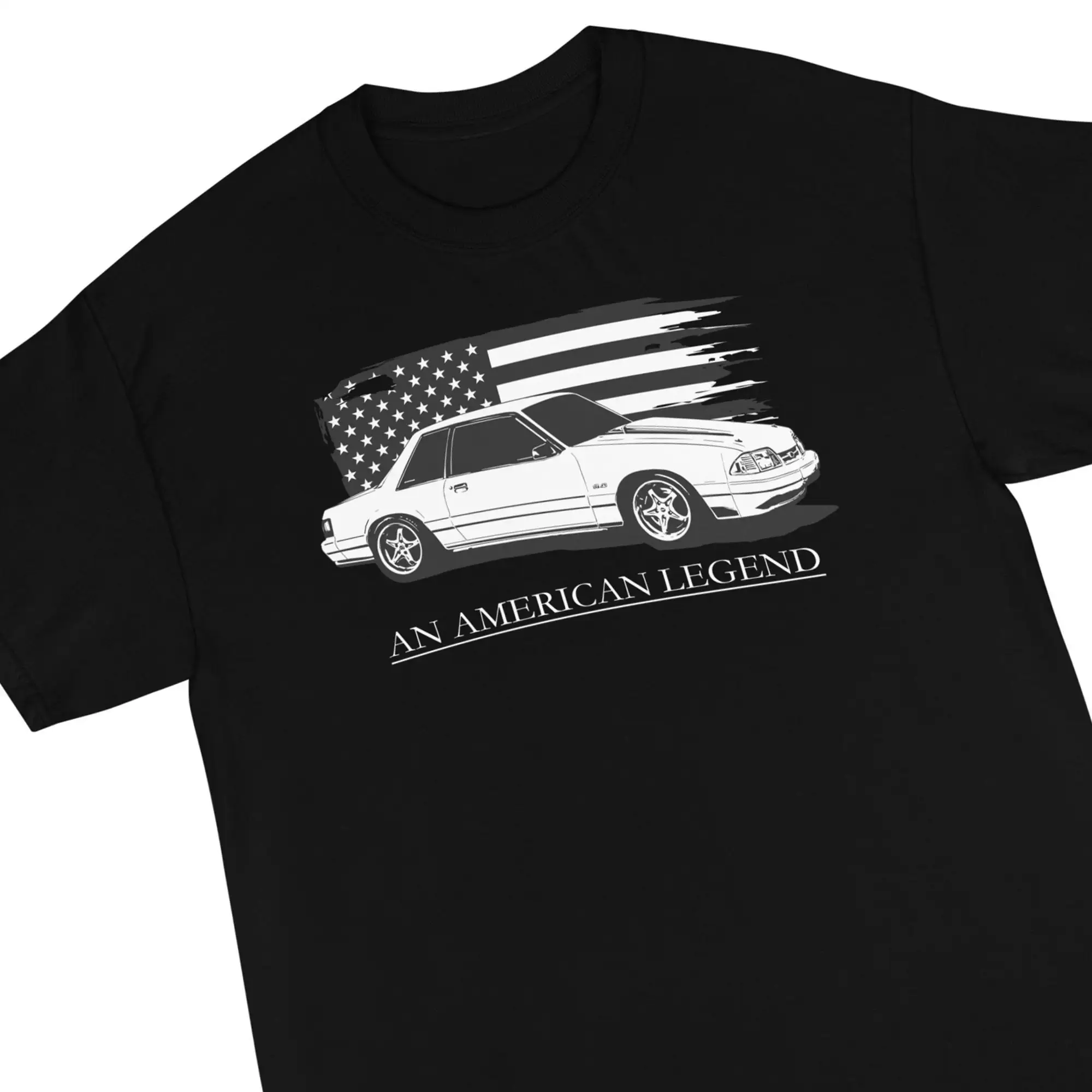 5 0 Mustang Gt футболка 80S 90S Fox Body Notchback Мужская одежда для любителей автомобилей