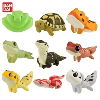 bandai cashapon toy capsule gacha crawler hold data cable figurine usb line ornaments lizards tortoise action figure
