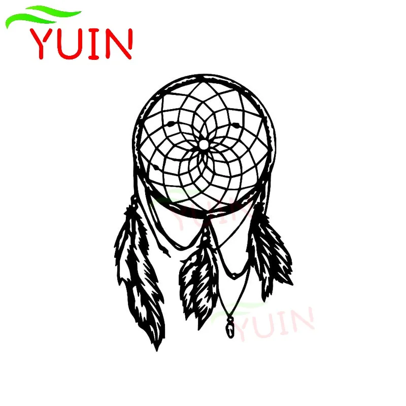 Модный Ловец снов автомобильная наклейка из ПВХ аксессуары для украшения окон