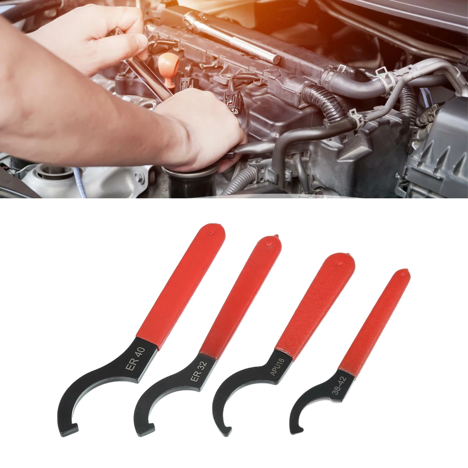 

4 шт., универсальные гаечные ключи для автомобиля