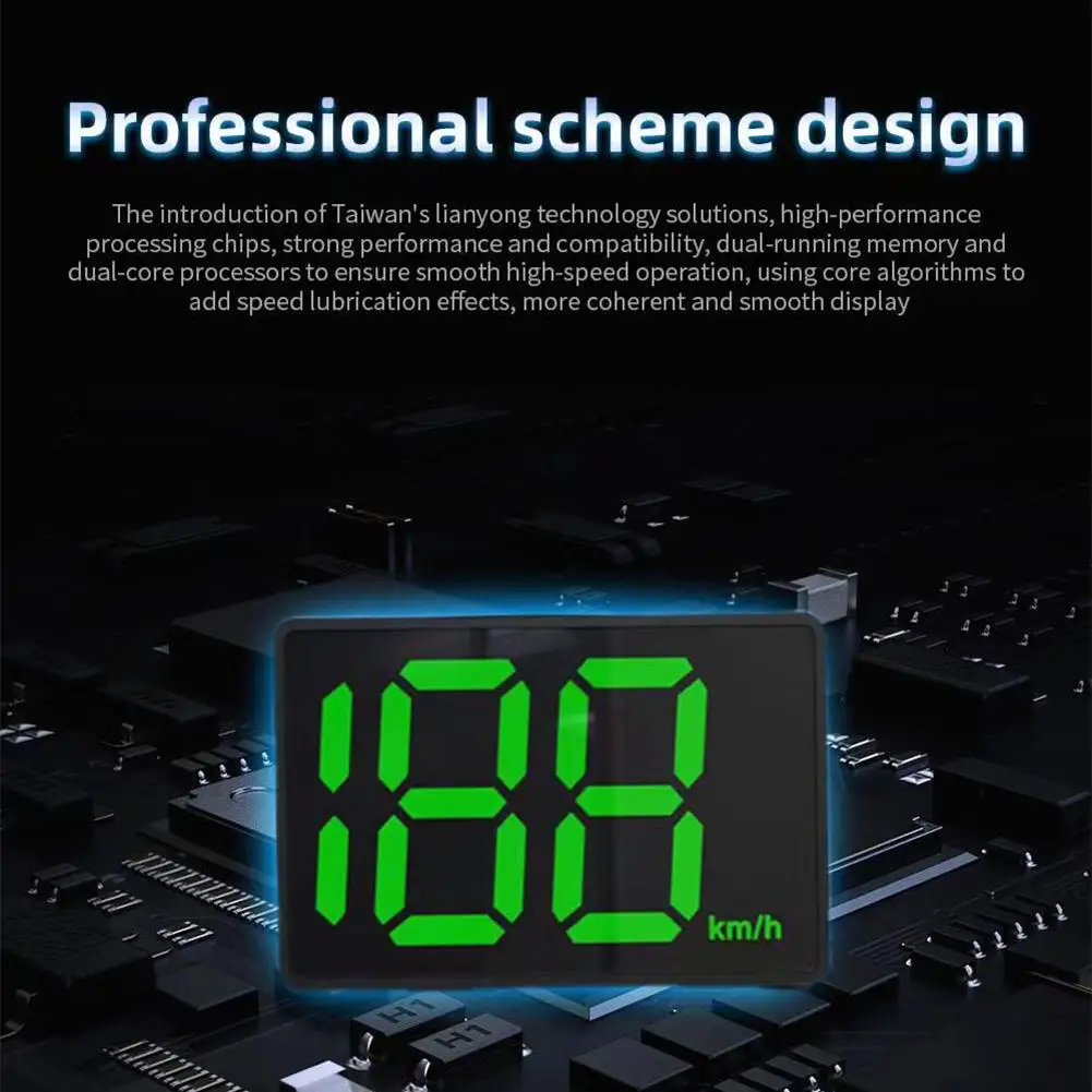 Автомобильный цифровой спидометр одометр с GPS 2 цвета