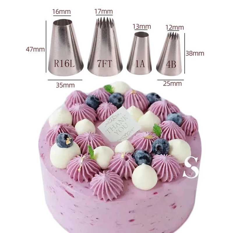 Круглые аксессуары для выпечки украшения тортов Кондитерские насадки кухонные