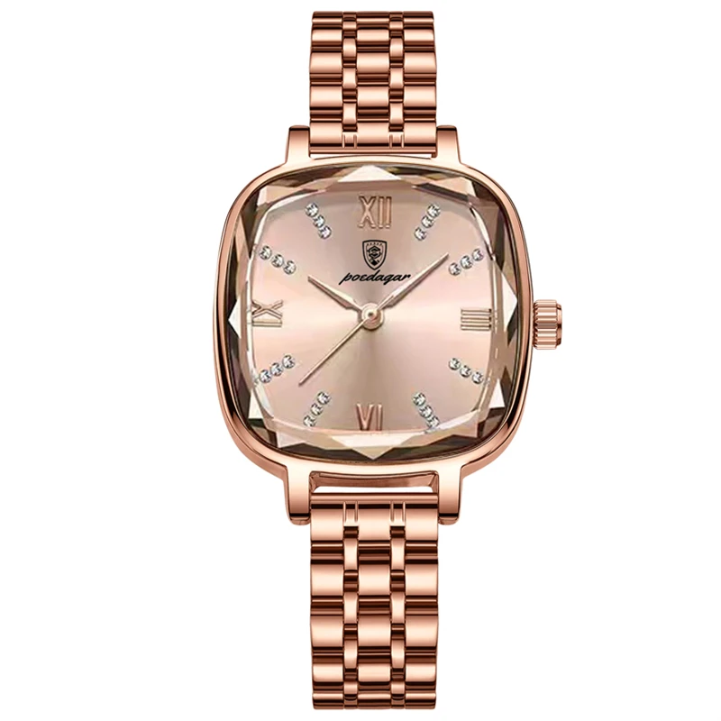 

Diamond Women Watches Gold Watch Ladies Wrist Watches Luxury Brand Rhinestone Women's Bracelet Watches Female Relogio Feminino