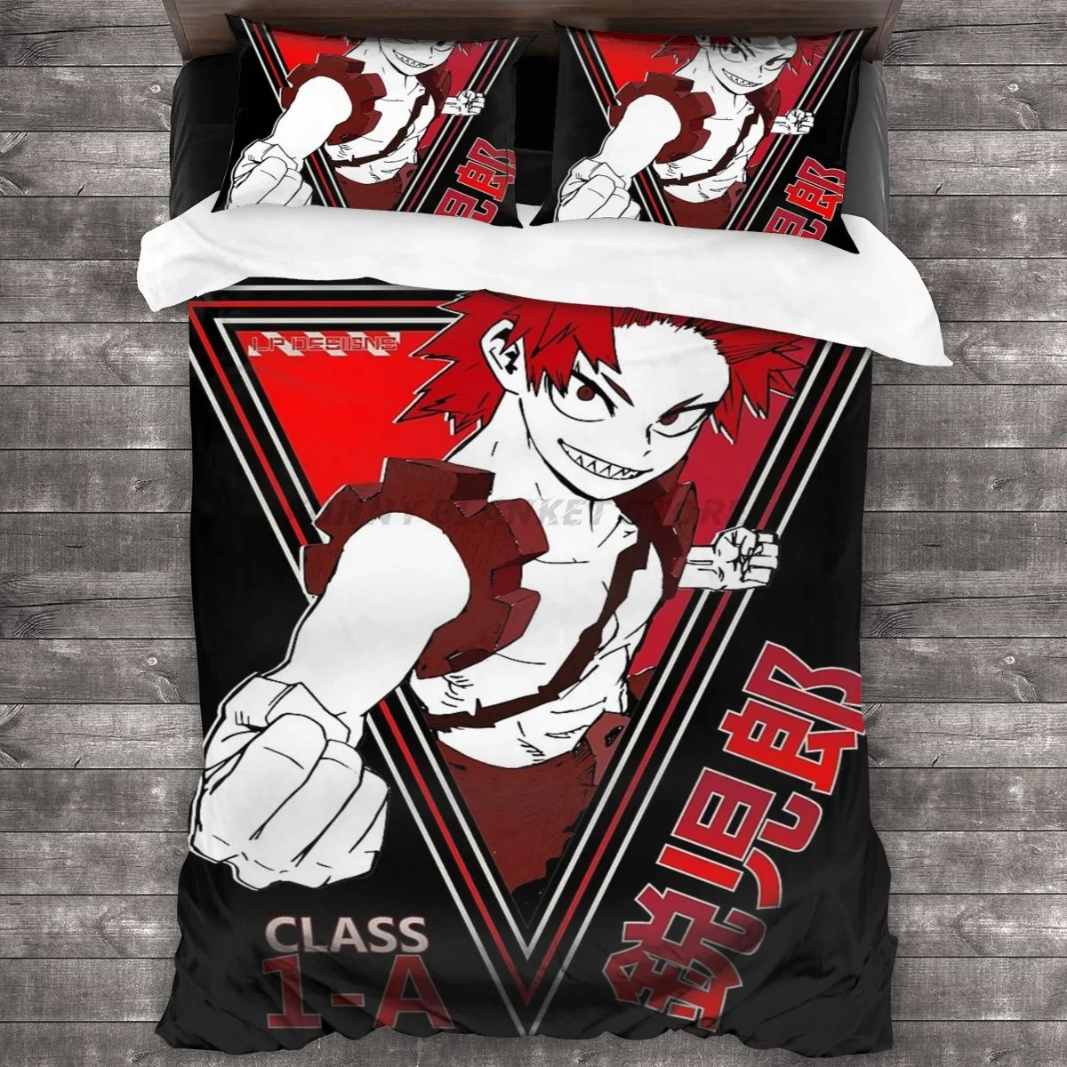 

Eijiro Kirishima My Hero Academia Bedding Set Duvet Cover Pillowcases Comforter Bedding Sets Bedclothes