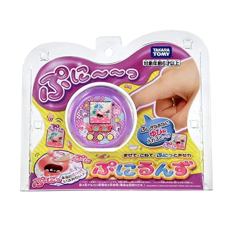Enlarge TAKARA TOMY Fudge Pet Machine Video Game Console Electronic Pet Machine Cute Kawaii Collectible Toys Kids Gifts
