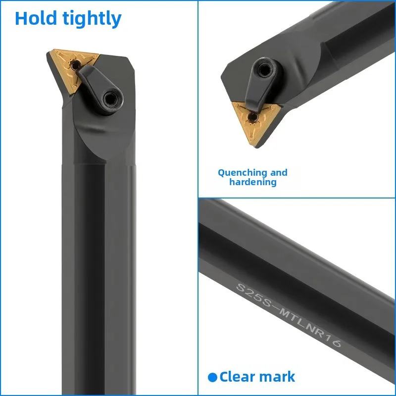 

20 мм MTFNR MTWNR MTUNR MTQNR MTLNR Внутренний инструмент с ЧПУ S16Q-MTQNR16 S20R-MTUNR16 S25S Твердосплавная пластина TNMG