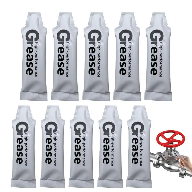 

Silicone Based Grease Waterproof Grease Portable 10PCS Insulated Smooth Odorless Silicone Lubricant Safe For Fish Tanks Seals O