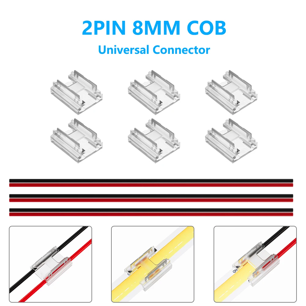 

Прозрачный разъем для светодиодной ленты