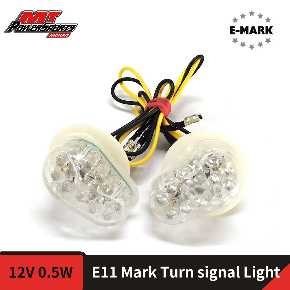 

Motorcycle Turn Signal Light Indicator Lamp Flush Mount For Yamaha YZF-R1 YZF-R125 FZ6 FAZER8 YZF-R3 MT-07 Motorcycle Accessorie