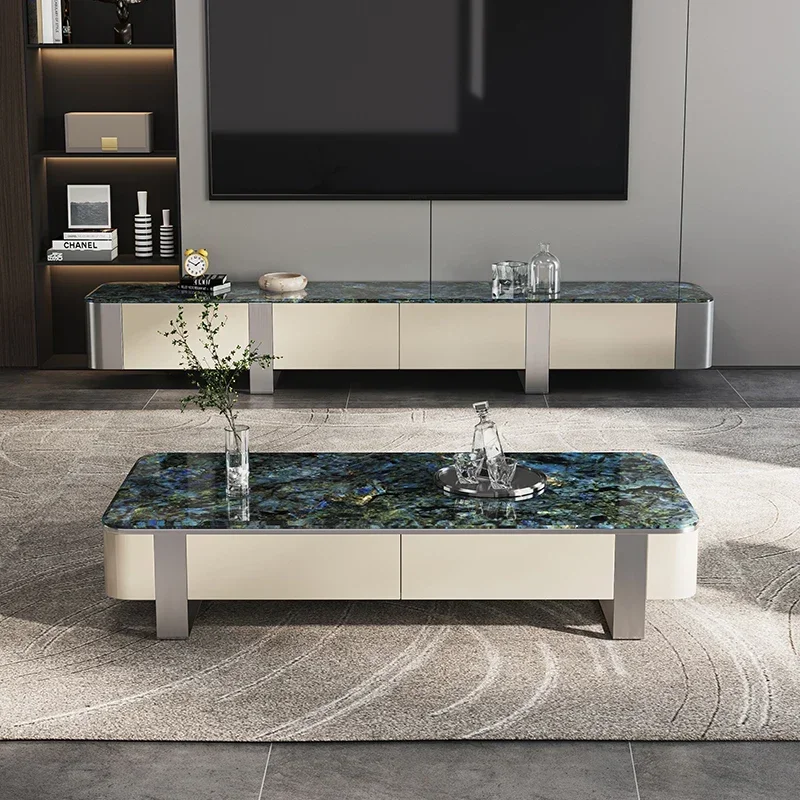 Подставка для монитора ТВ-шкаф Мобильный развлекательный центр гостиная низкая