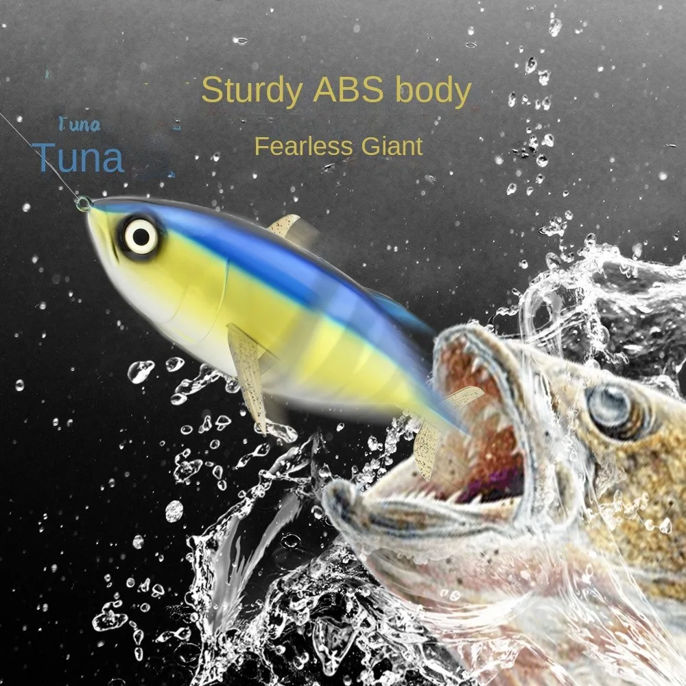 2025 410 мм приманка для тунца реалистичная сверхбольшая морской рыбалки 8 секций