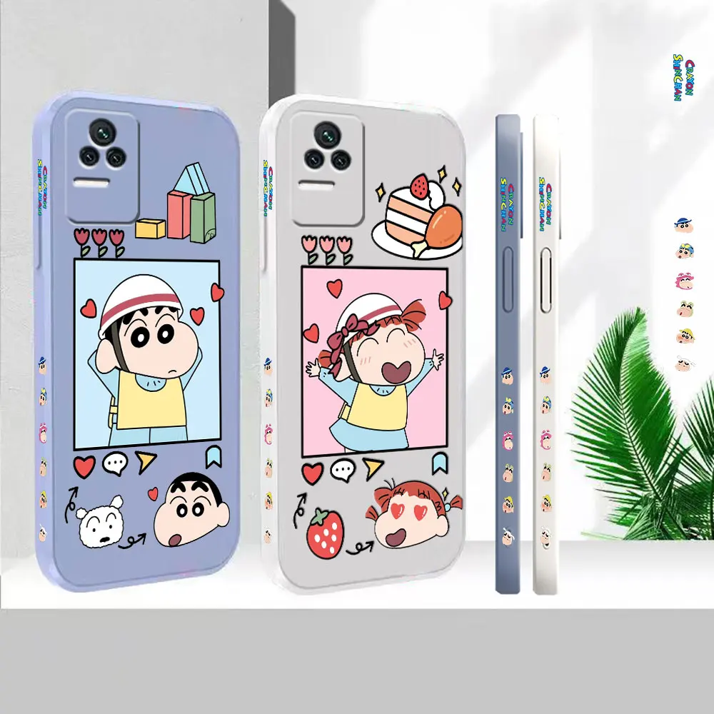 

Japan Anime C-Crayon Shin-Chan Case For Redmi K60E K60 K50 K40S K40 K30 K20 12C 10C 9A 9 8A 8 10X 10A 10 9AT 9C Pro Uitra Cover
