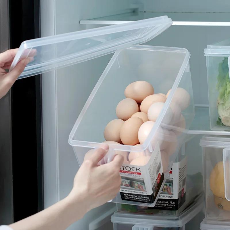 large fridge food organizer storage box refrigerator storage bin kitchen pantry cabinet storage box large fridge food container free global shipping