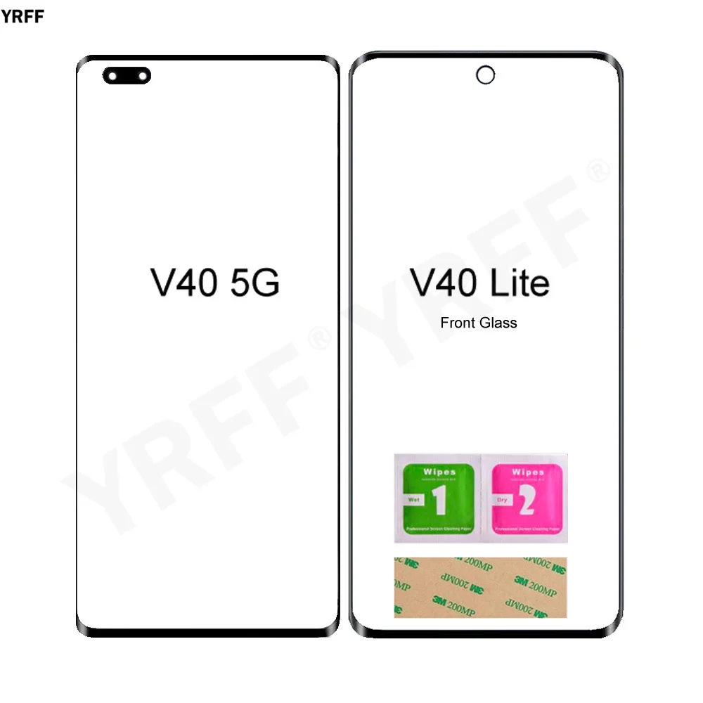 for huawei honor v40 lite front glass touth panel for huawei honor v40 5g no touch screen mobile phone repair assembly parts free global shipping