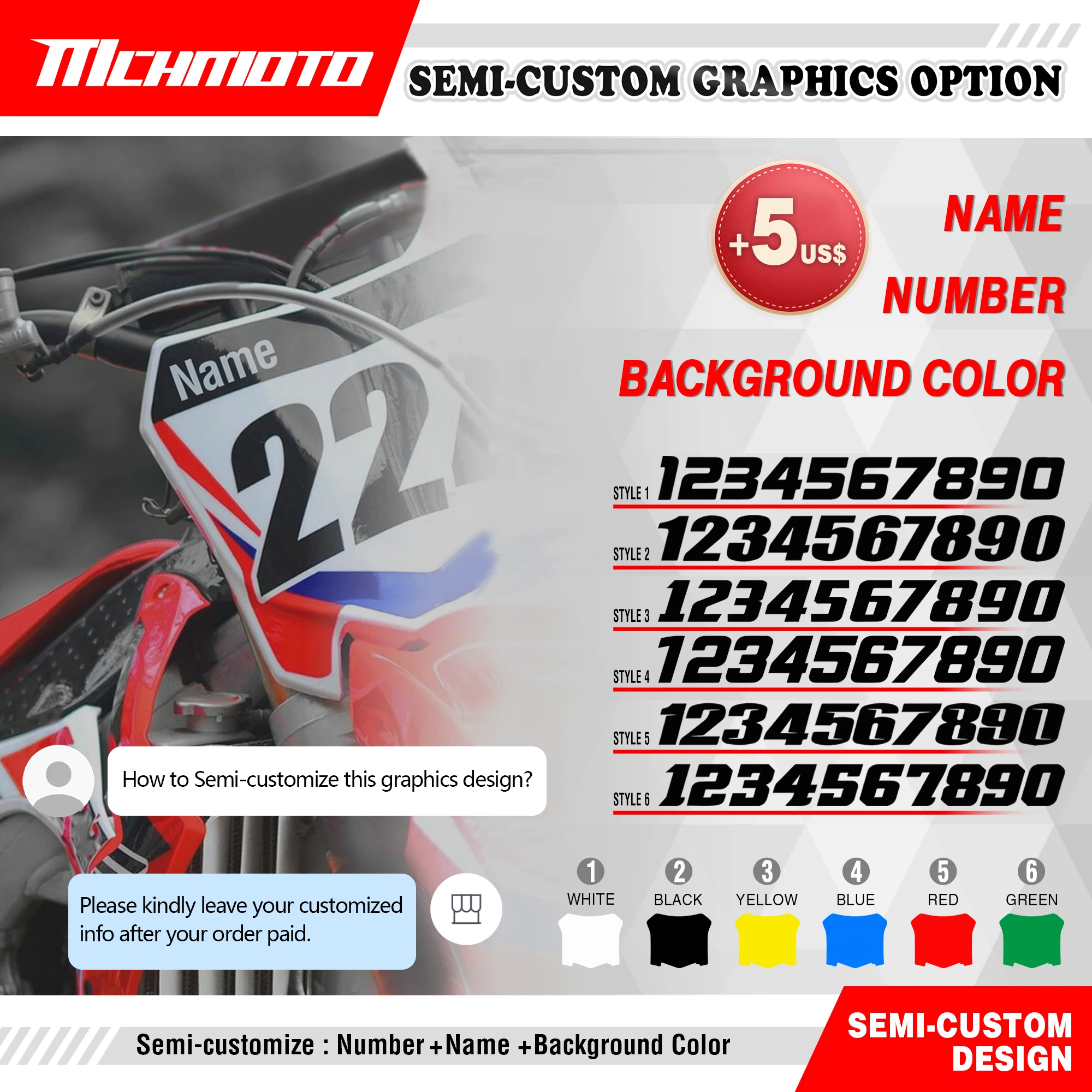 Наклейки MCHMFG для SUZUKI LTZ400 KFX400 2003 2004 2005 2006 2007 2008