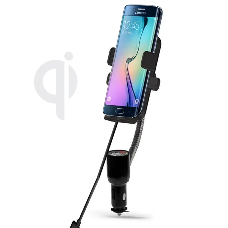 

Dual USB Car Cigarette Lighter Socket Charger Mount Holder For Iphone 8 Plus 11 12 Max Xs XR X Huawei Mate P40 20 30 RS