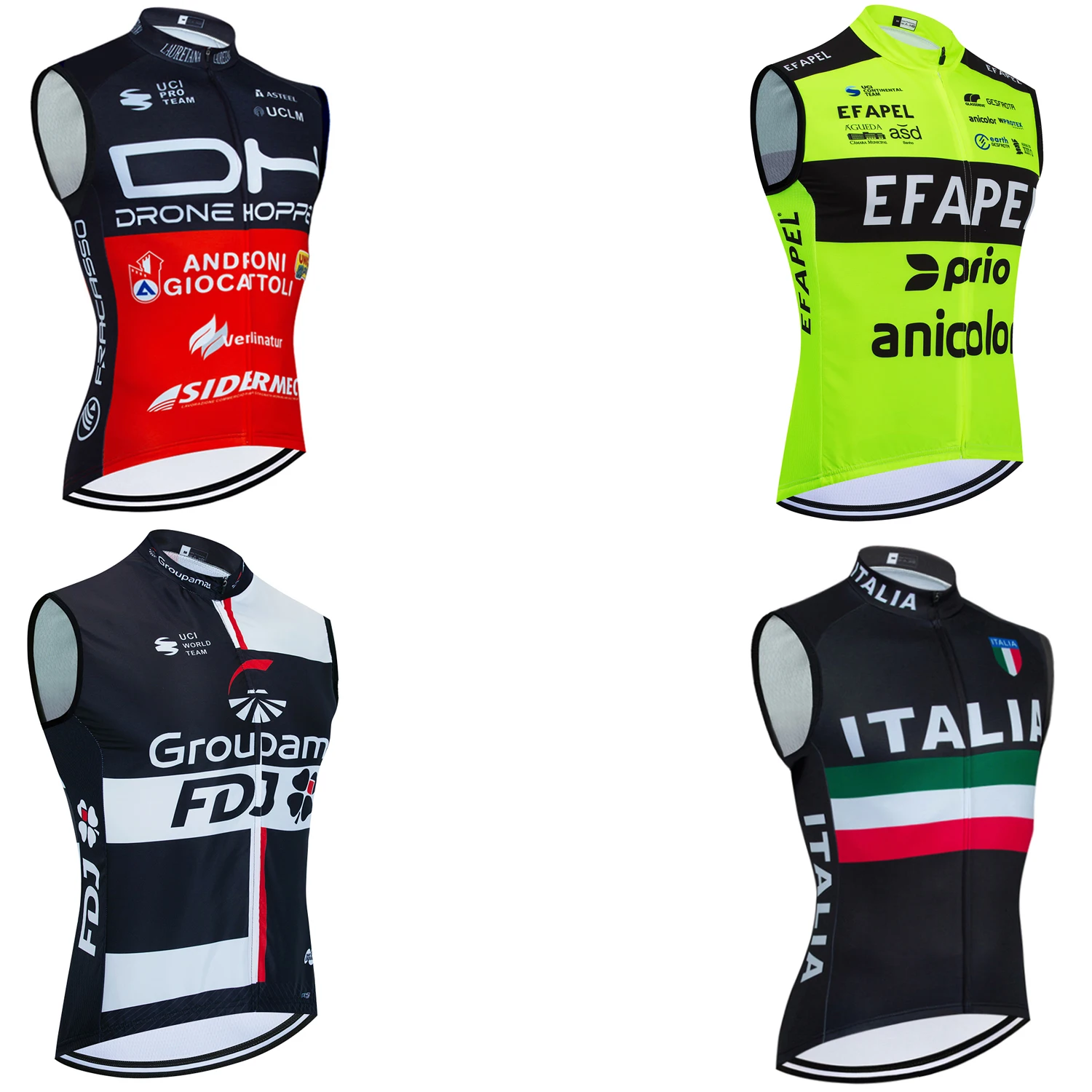 Красный велосипедный трикотаж ANDRONI ветровка для мужчин и женщин ИТАЛИЯ жилет