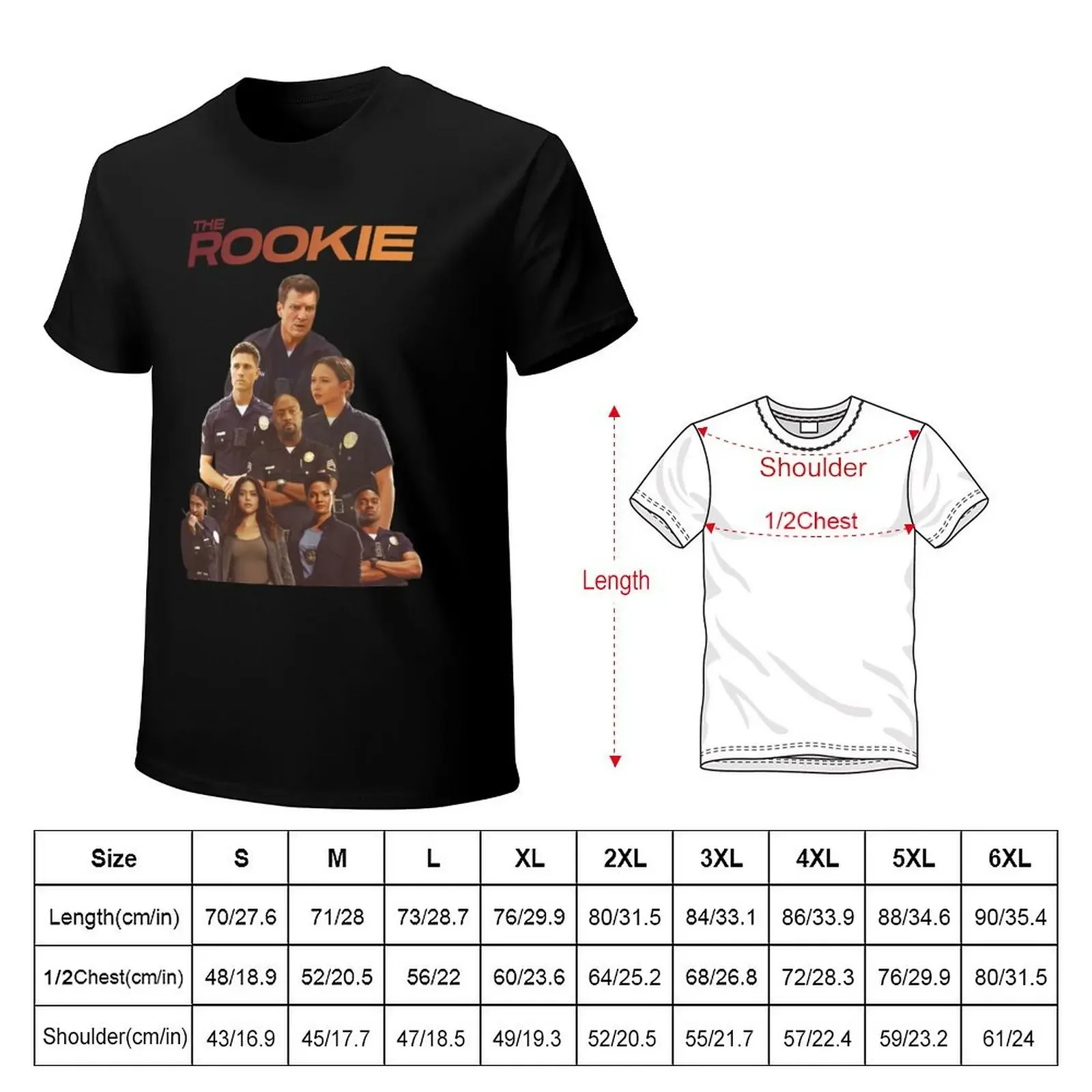 Футболка The Rookie-L.A Sunset одежда большого размера в стиле аниме компрессионная