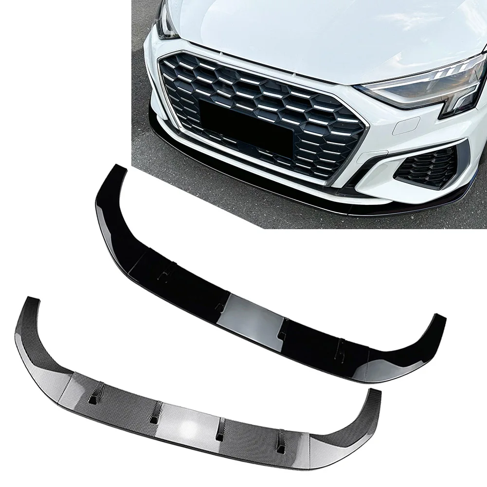 Передний бампер автомобиля сплиттер спойлер накладка на кузов для Audi A3 8Y S3 2021 2022