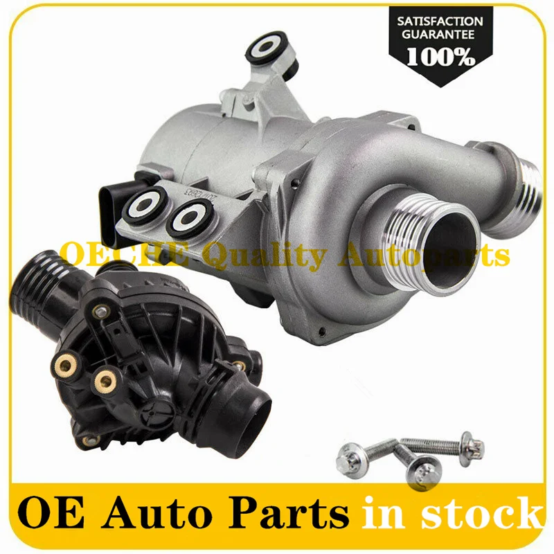 2 шт. Электрический водяной насос для BMW E60 E61 E81 E87 E90 E91 X1 X3 X5 Z4 11517586925