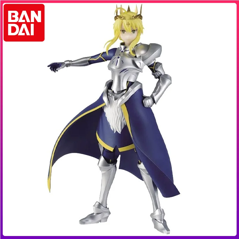 

Bandai Genuine Fate/Grand Order Anime Saber Action Figures Collectible Model The lion king White gun Toys Gifts for Kids