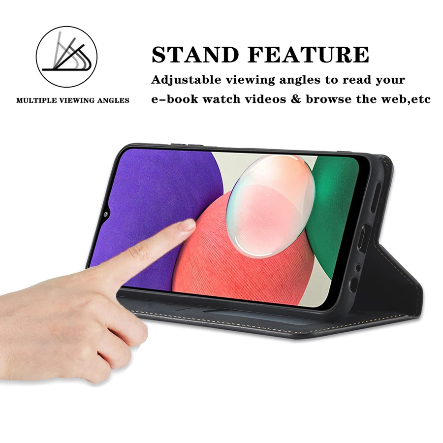 Wallet Leather Case For Samsung Galaxy A02S A03S A11 A12 A13 A20 A21S A22 A23 A31 A32 A33 A50 A51 A52 A52S A53 A70 A71 A72 A73