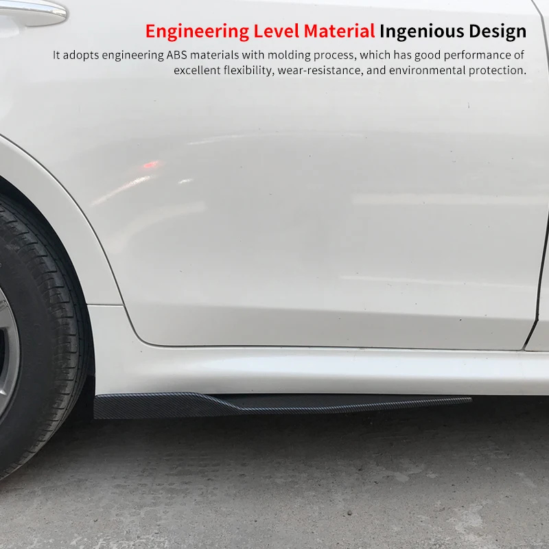 2 шт. автомобиль Universa для Mazda Series 3 6 Anxella Atez MX-5 боковая юбка бампер диффузор спойлер