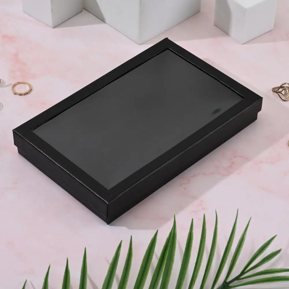 Бархатная шкатулка для хранения ювелирных украшений органайзер с 36 отделениями