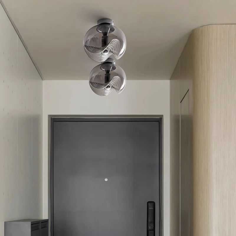 Минималистичная стеклянная люстра AiPaiTe в стиле постмодерн для столовой бара