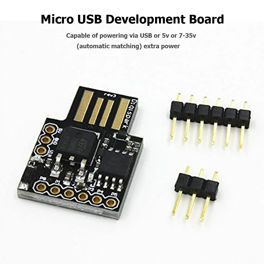 

Digispark Kickstarter ATTINY85 Mini Module DC 5V Micro USB Development Board for Arduino IDE 1.0+ OSX/Win/Linux