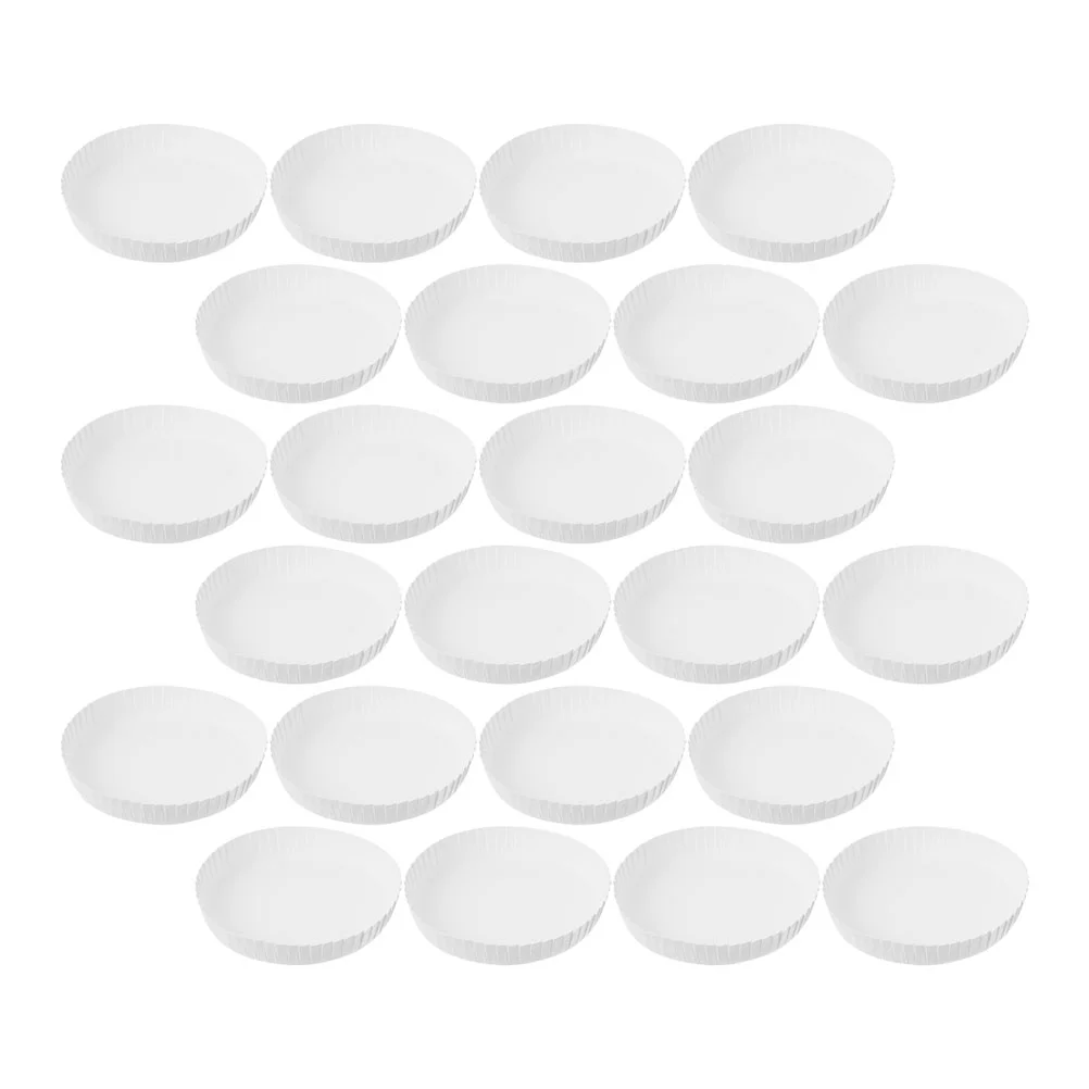 

Disposable Paper Cup Cover Paper Drinking Cup Lids Mouthwash Cups Lid Disposable White Paper Cups Lids