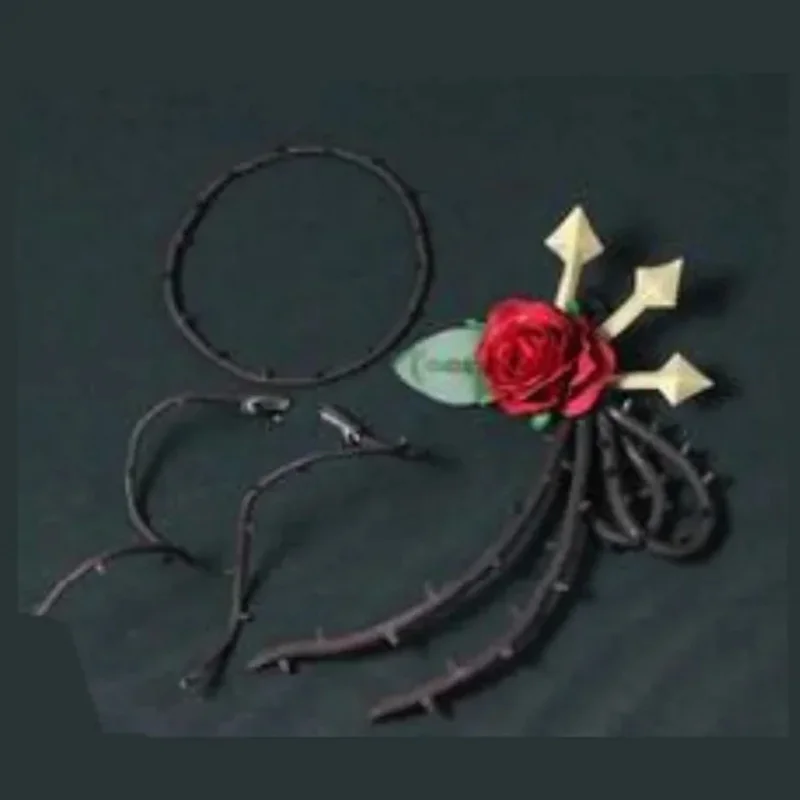 Головной убор NIJI SANJI VTuber Rosemi Lovelock в виде Розы реквизит для косплея аксессуары