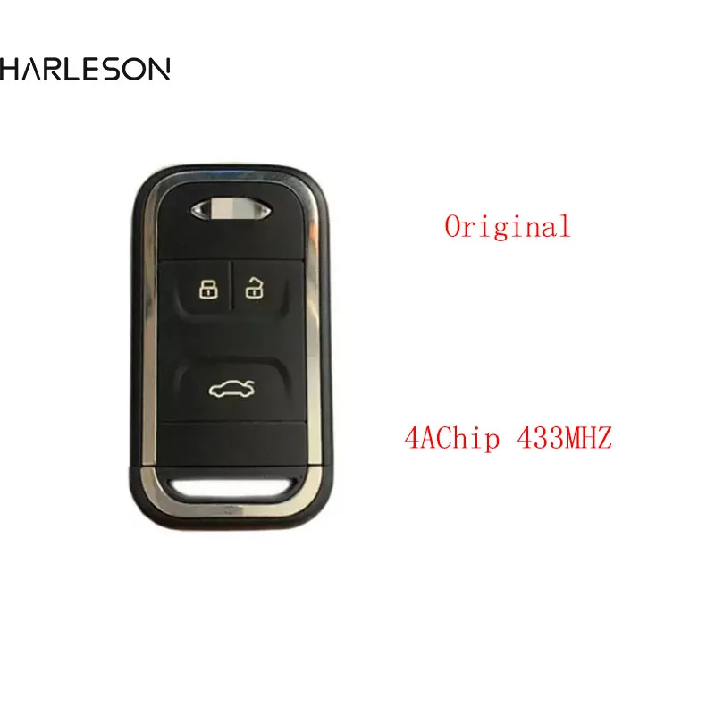 

Оригинальный умный пульт дистанционного управления с 3 кнопками для автомобиля 4A чип 433 МГц для нового Chery Tiggo 5 Tiggo 7 Tiggo 8 Arrizo 5 6 7 дистанционный...