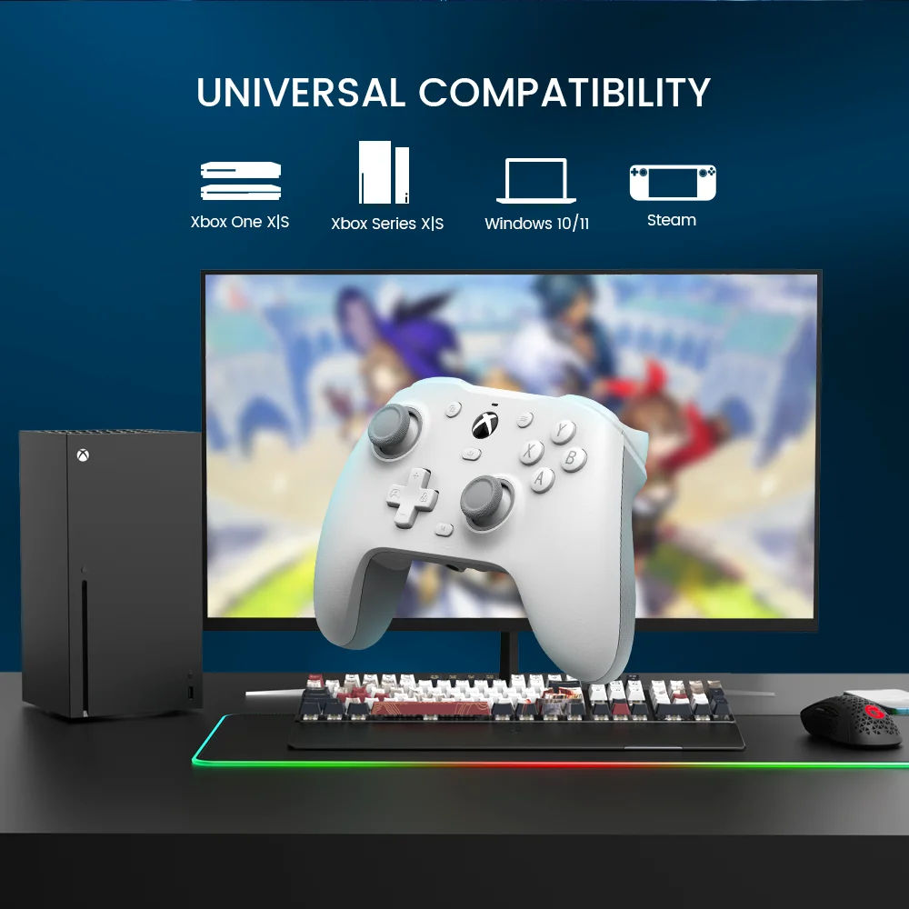 Фото Проводной геймпад для Xbox серии X, Xbox серии S, Xbox One, джойстик с эффектом зала №2