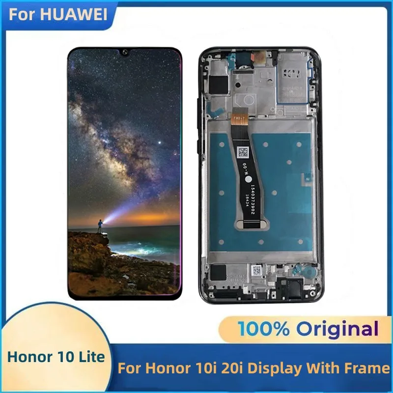 

6.21 Inch HRY-LX1 LX2 Display For Huawei Honor 10 Lite LCD With Touch Screen Digitizer Assembly Free Shipping