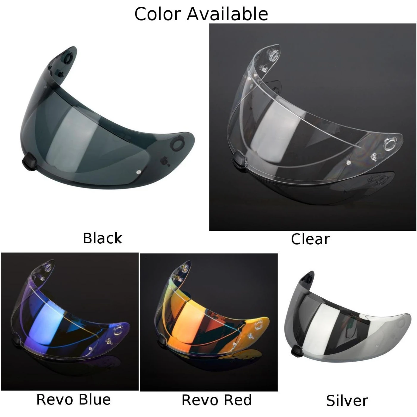 Motorcycle Helmet Visor Lens UV Protection Anti-light Windshield Visor Lens Fits For HJC HJ-20M C70 IS-17 Motorcycle Accessories enlarge