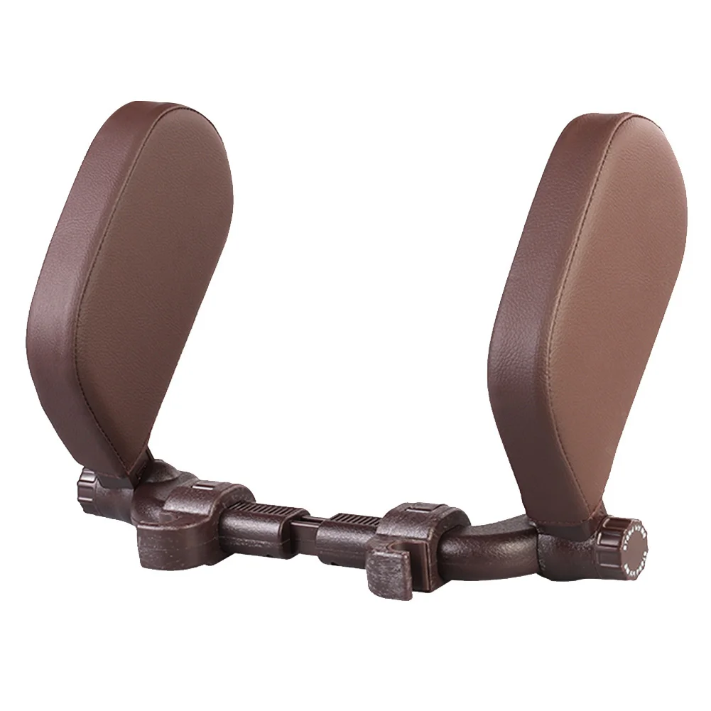 

Подушка для шеи, автомобильный подголовник сиденья для путешествий, съемная опора для сна, твердая ПВХ сторона, для детей и взрослых, автома...