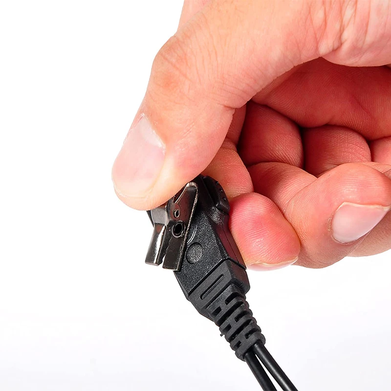 D Shaped Headset Earpiece Mic for Kenwood Two-Way Radio TK 3101 2312 Baofeng Walkie Talkie UV-5R UV 5R 3R Plus B5 B6 89 BF 888S