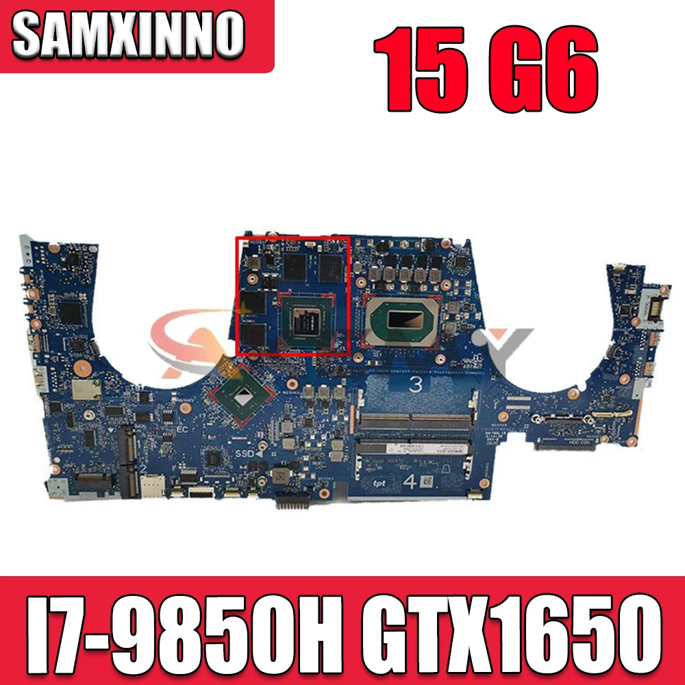 

For HP ZBOOK 15 G6 L68828-001 L68828-501 L68828-601 DAXW2EMBAE0 Laptop Motherboard I7-9850H CPU GTX1650 With 100% working well