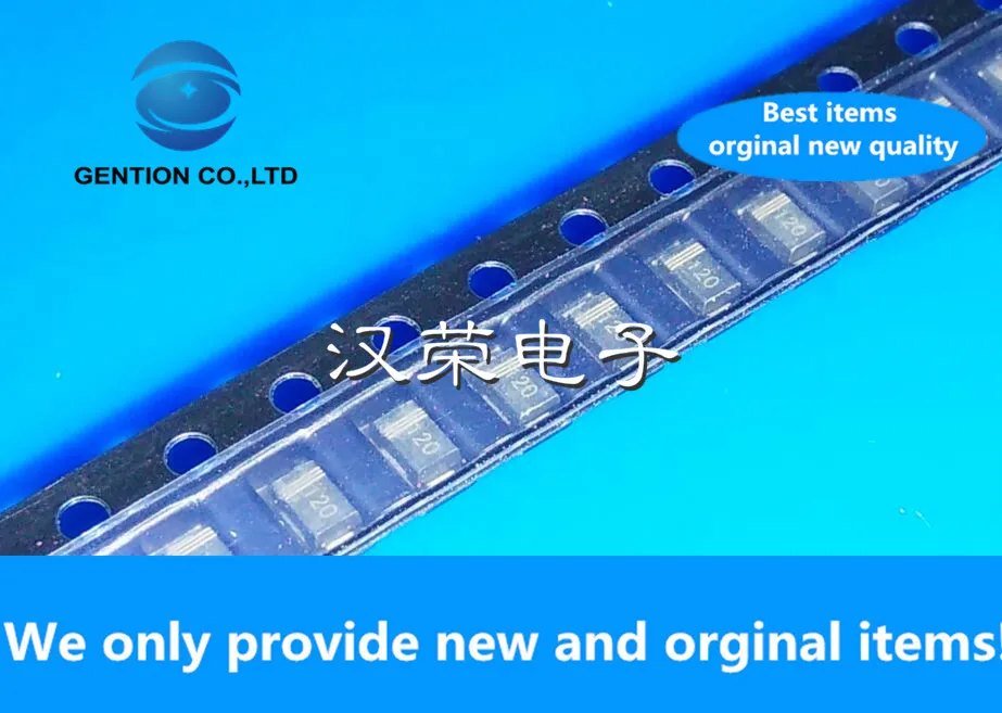 

10 шт., оригинальный новый телефон, Диод Шоттки, 200 в, 1A, SOD123H, Шелковый экран 120