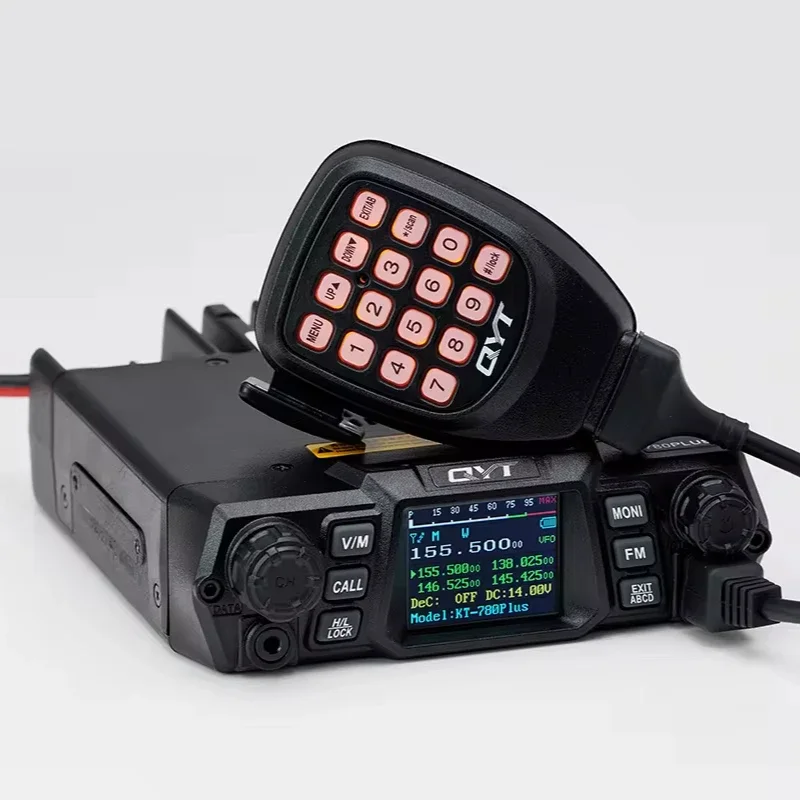 QYT 780plus 75 Вт 100 однодиапазонная УКВ УВЧ двусторонняя мобильная радиолюбитель